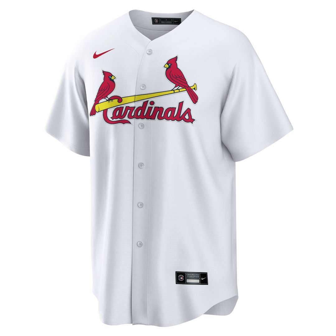 Men's St. Louis Cardinals White Home Replica MLB Baseball Jersey - view 2