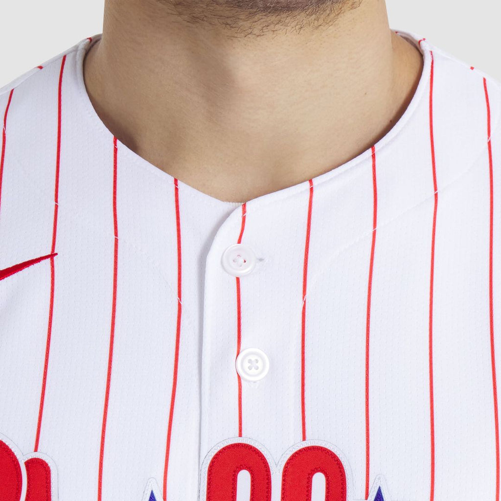 Men's Philadelphia Phillies Bryce Harper White Home Limited MLB Baseball Jersey - view 17