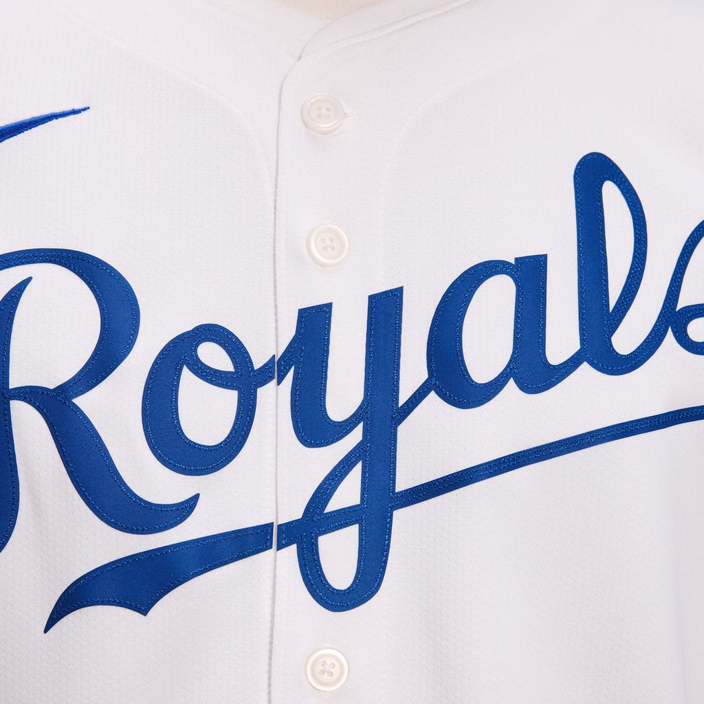 Men's Kansas City Royals White Home Limited MLB Baseball Jersey - view 10
