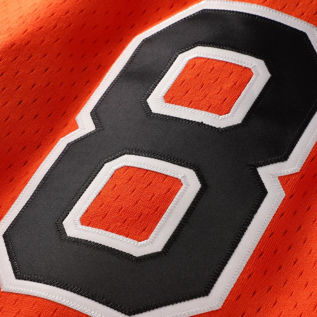 Men's Baltimore Orioles Cal Ripken Jr. Orange Batting Practice MLB Baseball Jersey - view 12
