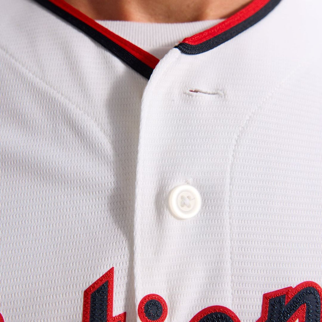 Men's Washington Nationals CJ Abrams White Home Replica MLB Baseball Jersey - view 14