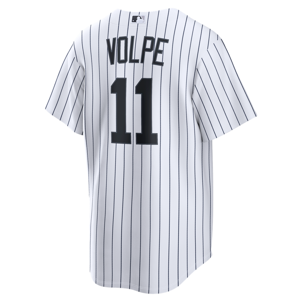 Men's New York Yankees Anthony Volpe White Home Replica MLB Baseball Jersey - view 3