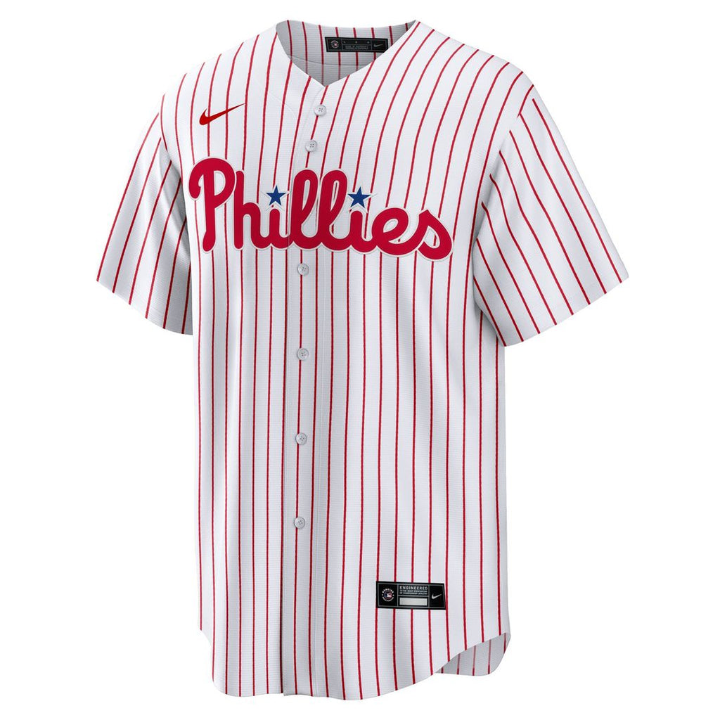 Men's Philadelphia Phillies Andrew Painter White Home Replica MLB Baseball Jersey - view 2