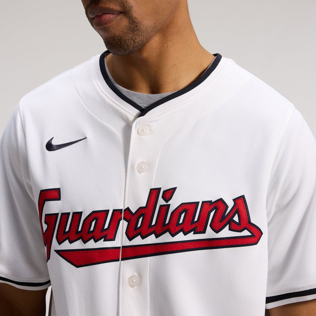 Men's Cleveland Guardians Jose Ramirez White Home Limited MLB Baseball Jersey - view 7