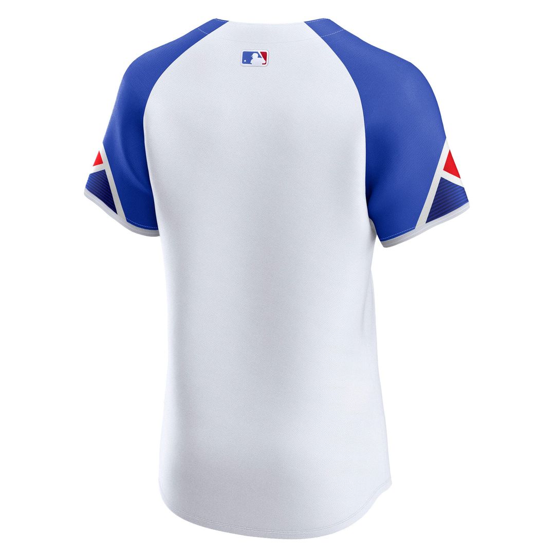Men's Atlanta Braves White City Connect Elite MLB Baseball Jersey - view 3