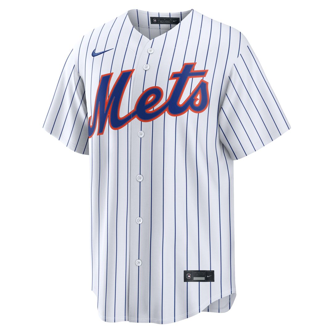 Men's New York Mets Luis Torrens White Home Replica MLB Baseball Jersey - view 2
