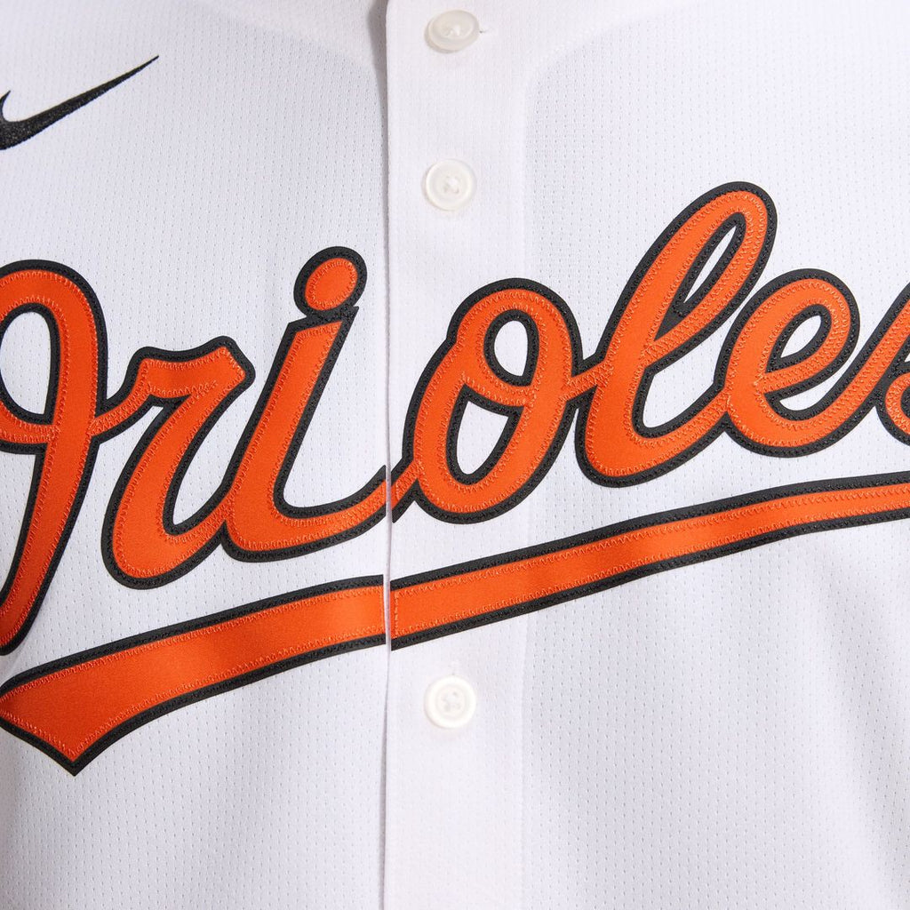 Men's Baltimore Orioles White Home Limited MLB Baseball Jersey - view 11