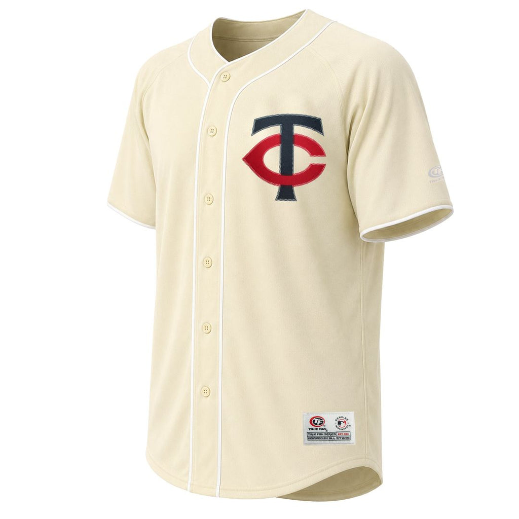 Men's Minnesota Twins Cream Fashion MLB Baseball Jersey - view 2