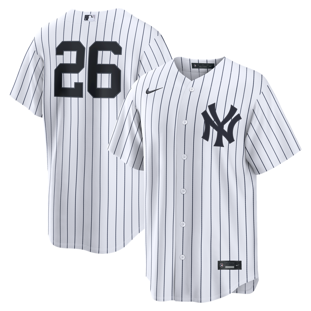 Men's New York Yankees Luis García Jr. White Home Replica MLB Baseball Jersey - view 1