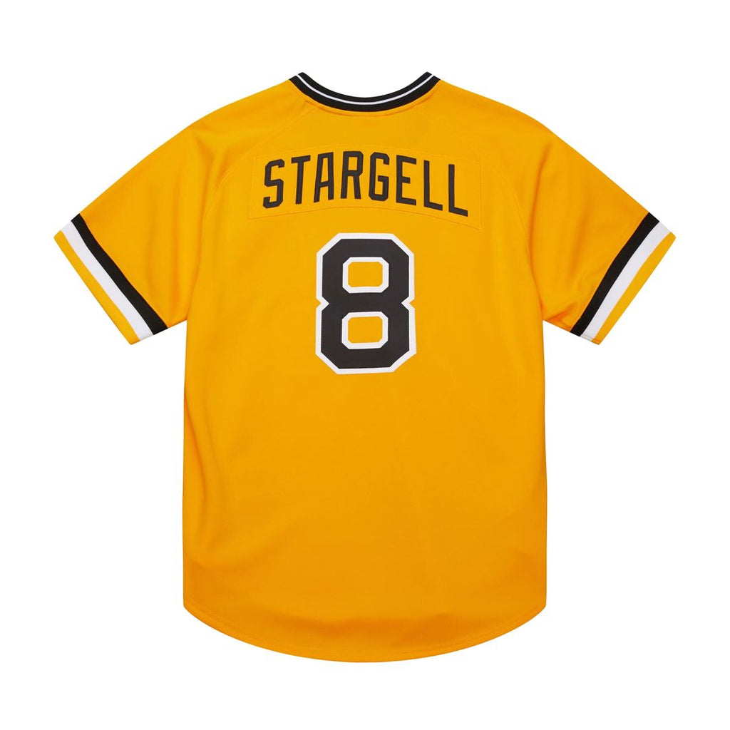 Men's Pittsburgh Pirates Willie Stargell Gold 1979 Throwback MLB Baseball Jersey - view 6
