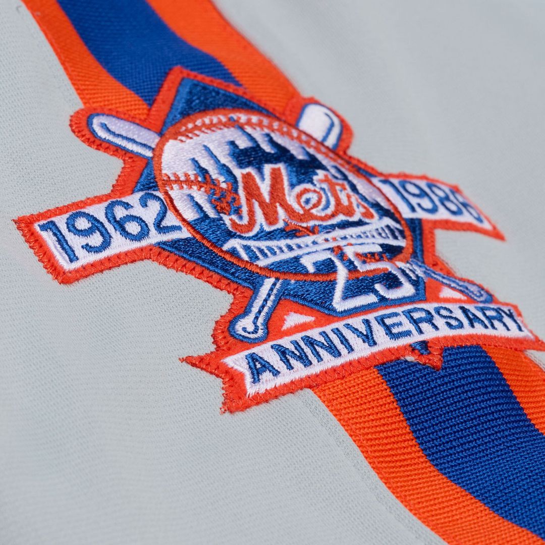 Men's New York Mets Dwight Gooden White 1986 MLB Baseball Jersey - view 4