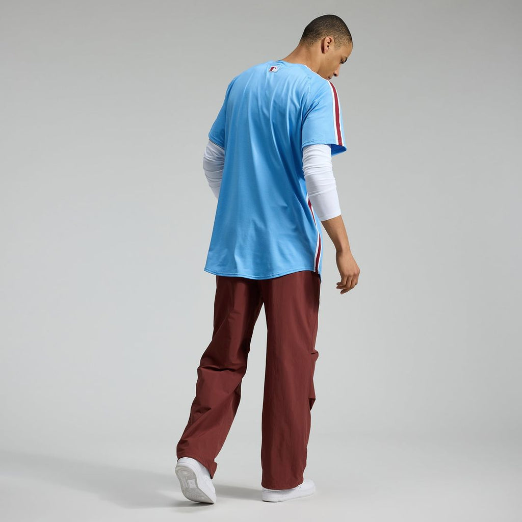 Men's Philadelphia Phillies Light Blue Alternate Elite MLB Baseball Jersey - view 7