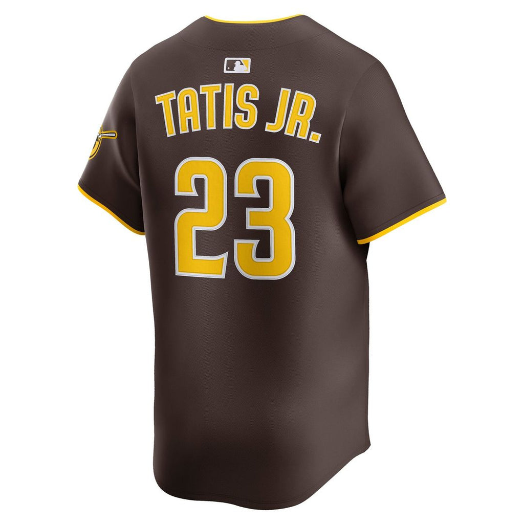 Men's San Diego Padres Fernando Tatis Jr. Khaki Alternate Limited MLB Baseball Jersey - view 23
