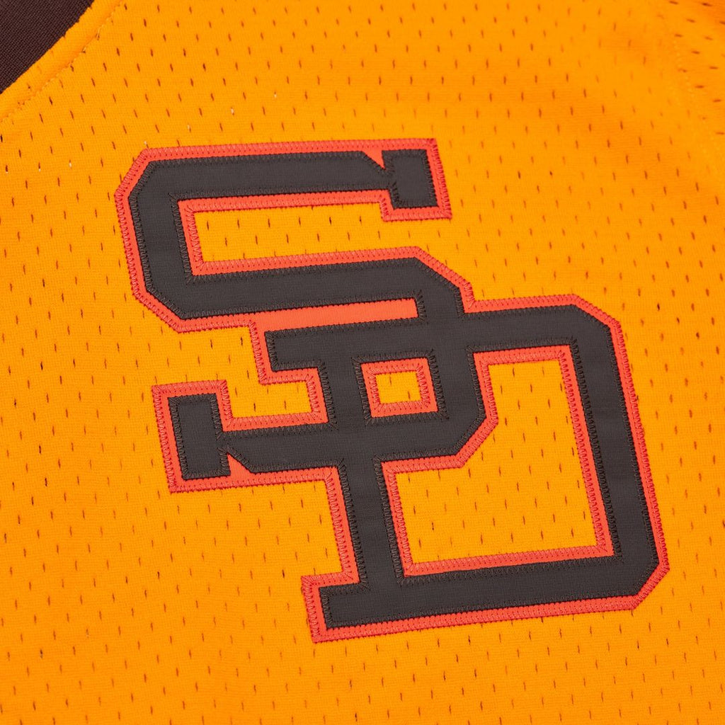 Men's San Diego Padres Tony Gwynn Gold Big & Tall Cooperstown Mesh Batting Practice MLB Baseball Jersey - view 6