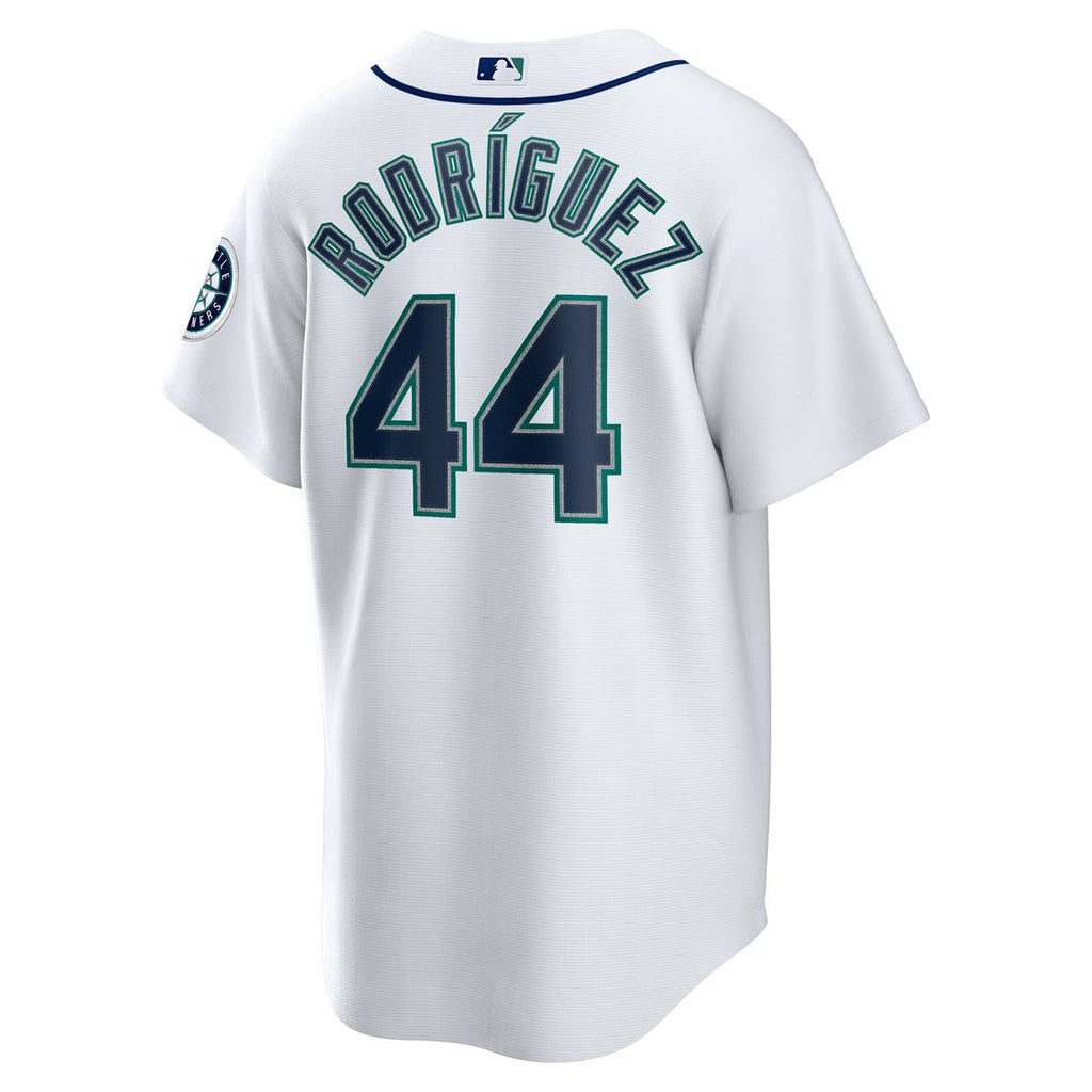 Men's Seattle Mariners Julio Rodríguez White Home Replica MLB Baseball Jersey - view 3