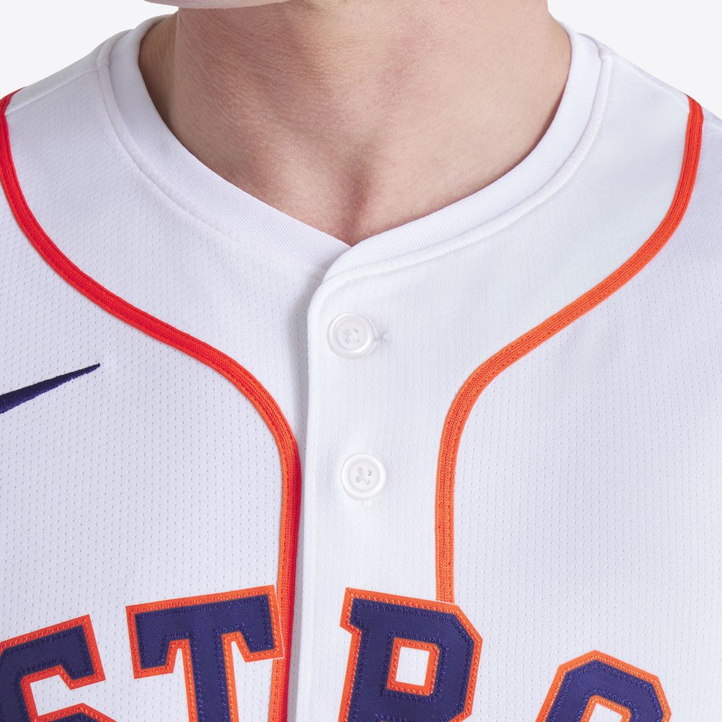Men's Houston Astros Jose Altuve White Home Limited MLB Baseball Jersey - view 7