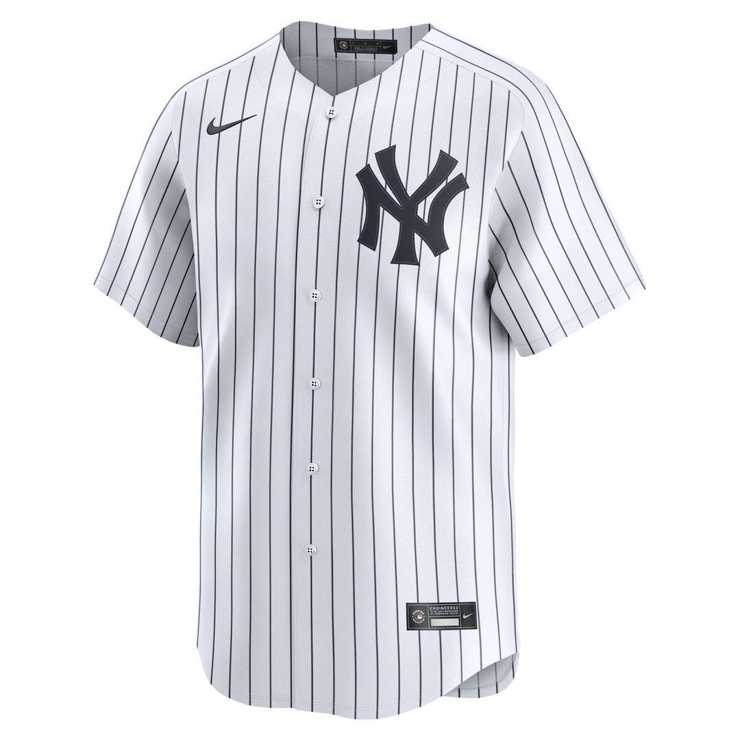 Men's New York Yankees Anthony Volpe White Home Limited MLB Baseball Jersey - view 2