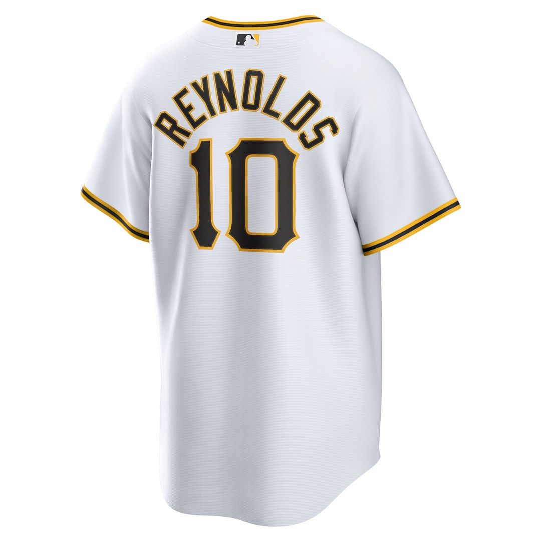 Men's Pittsburgh Pirates Bryan Reynolds White Replica MLB Baseball Jersey - view 3