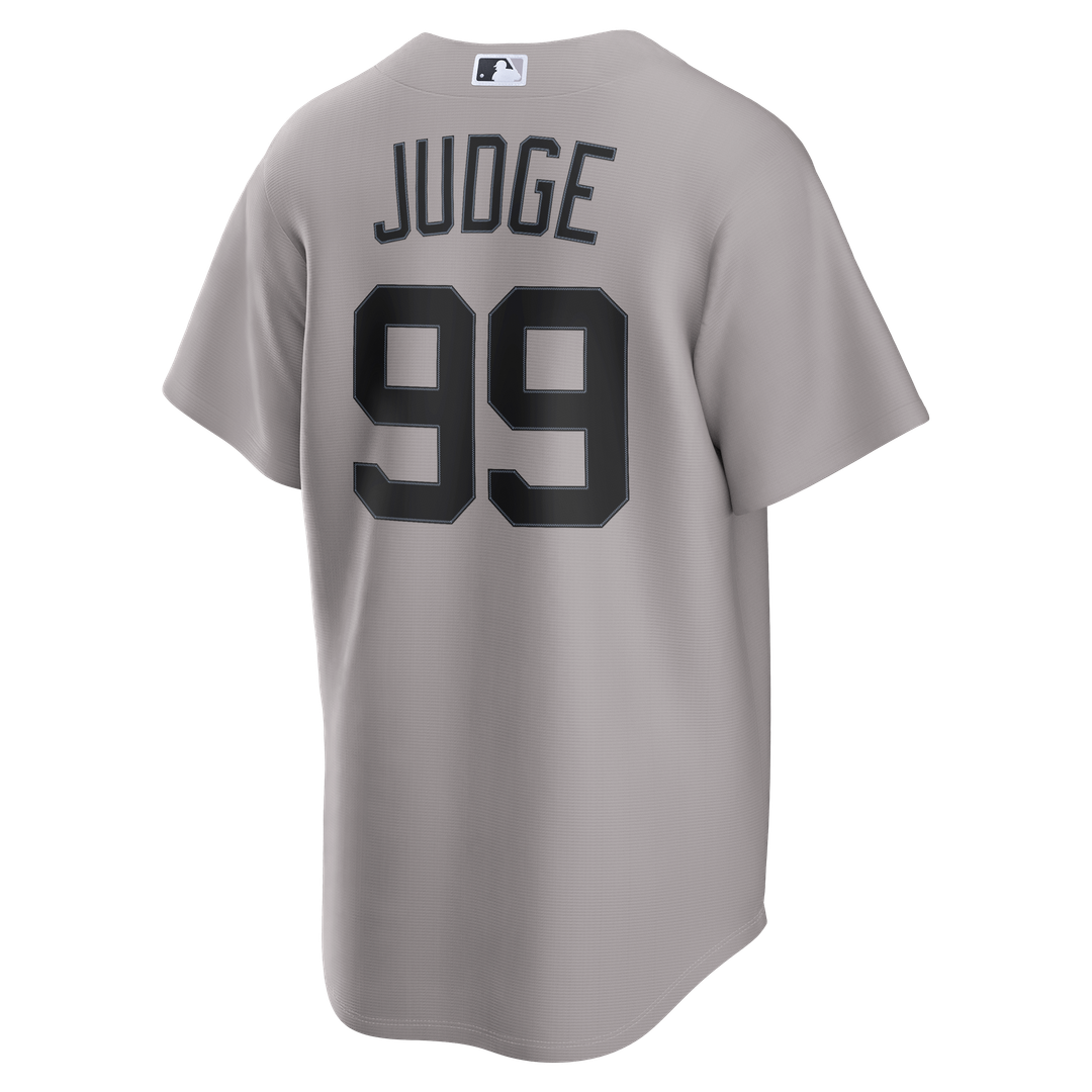 Men's New York Yankees Aaron Judge Gray Road Replica MLB Baseball Jersey - view 3