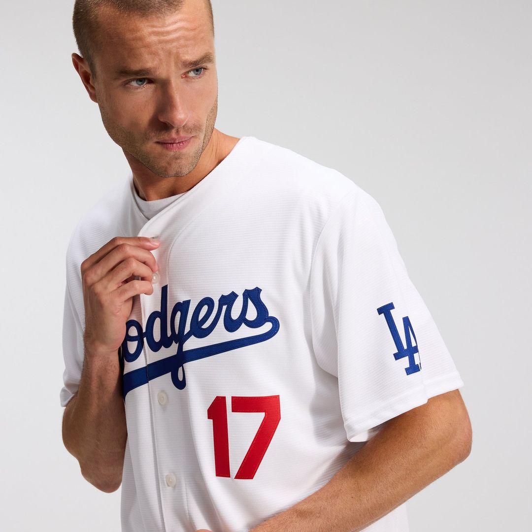 Men's Los Angeles Dodgers Shohei Ohtani Royal Alternate Stadium MLB Baseball Jersey - view 17