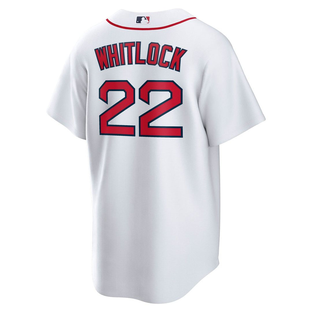 Men's Boston Red Sox Garrett Whitlock White Home Replica MLB Baseball Jersey - view 3