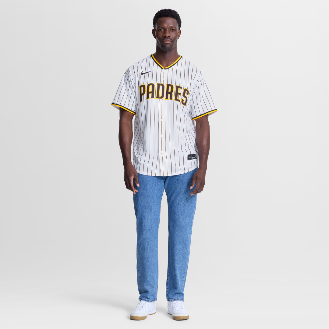Men's San Diego Padres Freddy Fermin White Home Replica MLB Baseball Jersey - view 4
