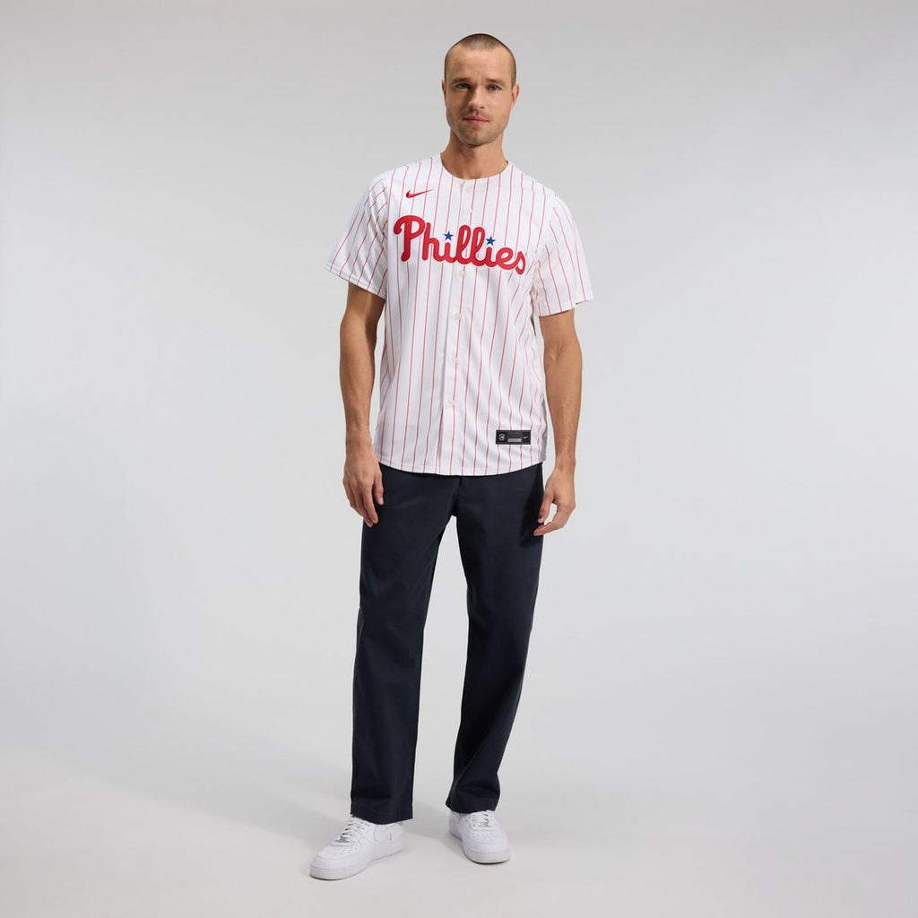 Men's Philadelphia Phillies White Home Limited MLB Baseball Jersey - view 16
