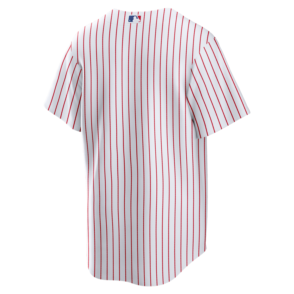 Men's Philadelphia Phillies White Home Big & Tall Replica MLB Baseball Jersey - view 3