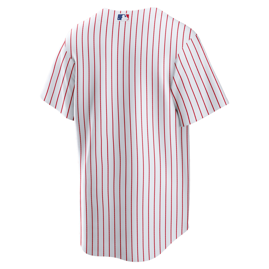 Men's Philadelphia Phillies White Home Big & Tall Replica MLB Baseball Jersey - view 3