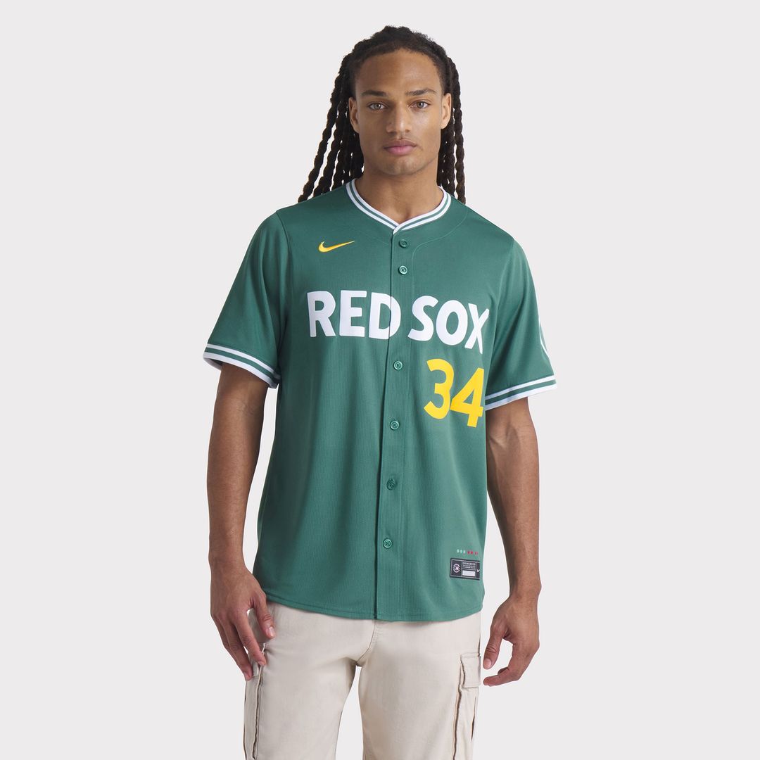 Men's Boston Red Sox David Ortiz Green 2025 City Connect Limited MLB Baseball Jersey - view 4
