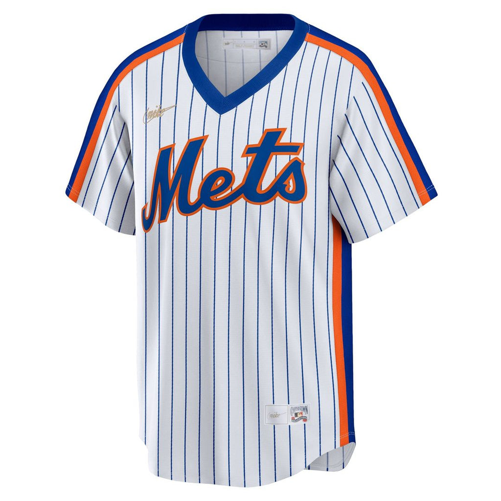 Men's New York Mets Darryl Strawberry White Home Cooperstown Collection MLB Baseball Jersey - view 2