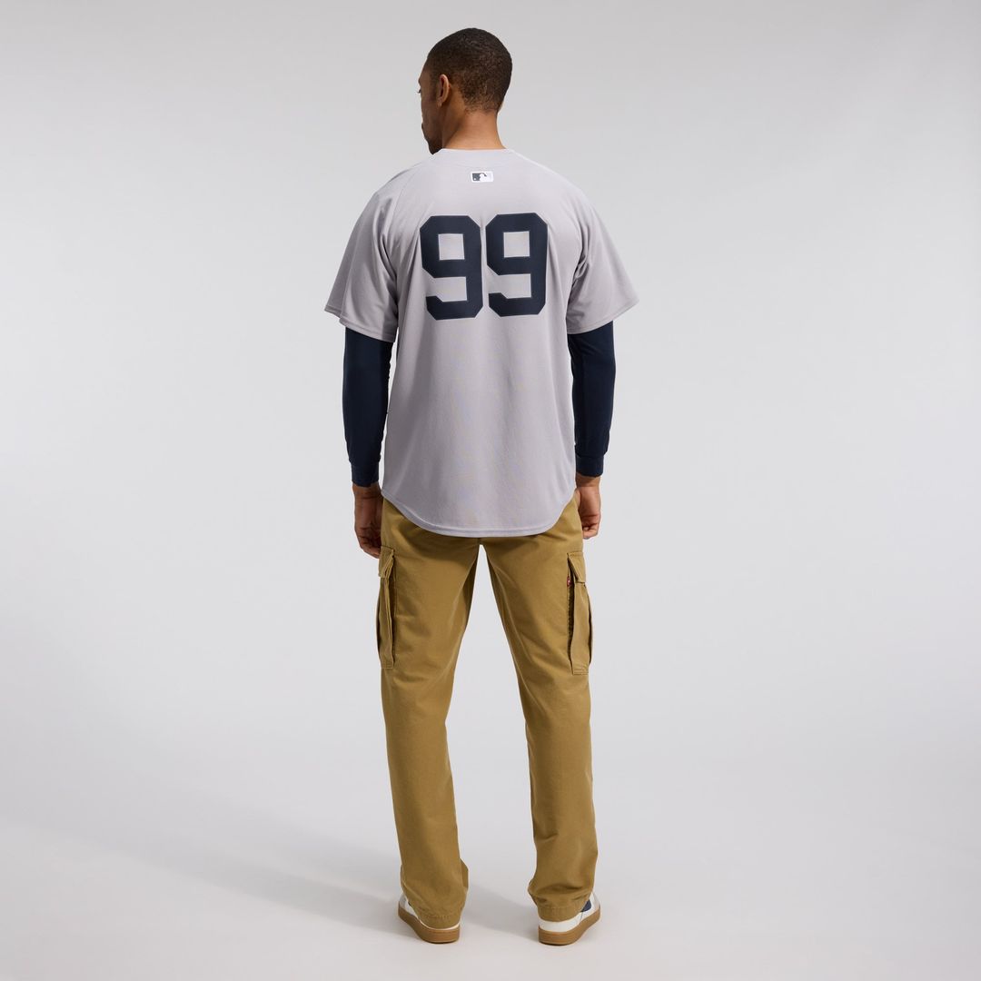 Men's New York Yankees Aaron Judge Gray Road Limited MLB Baseball Jersey - view 5