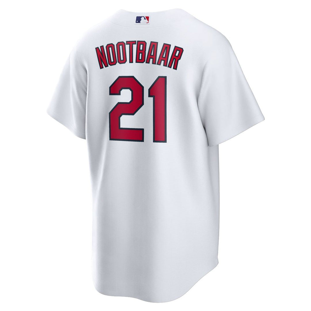 Men's St. Louis Cardinals Lars Nootbaar White Home Replica MLB Baseball Jersey - view 3