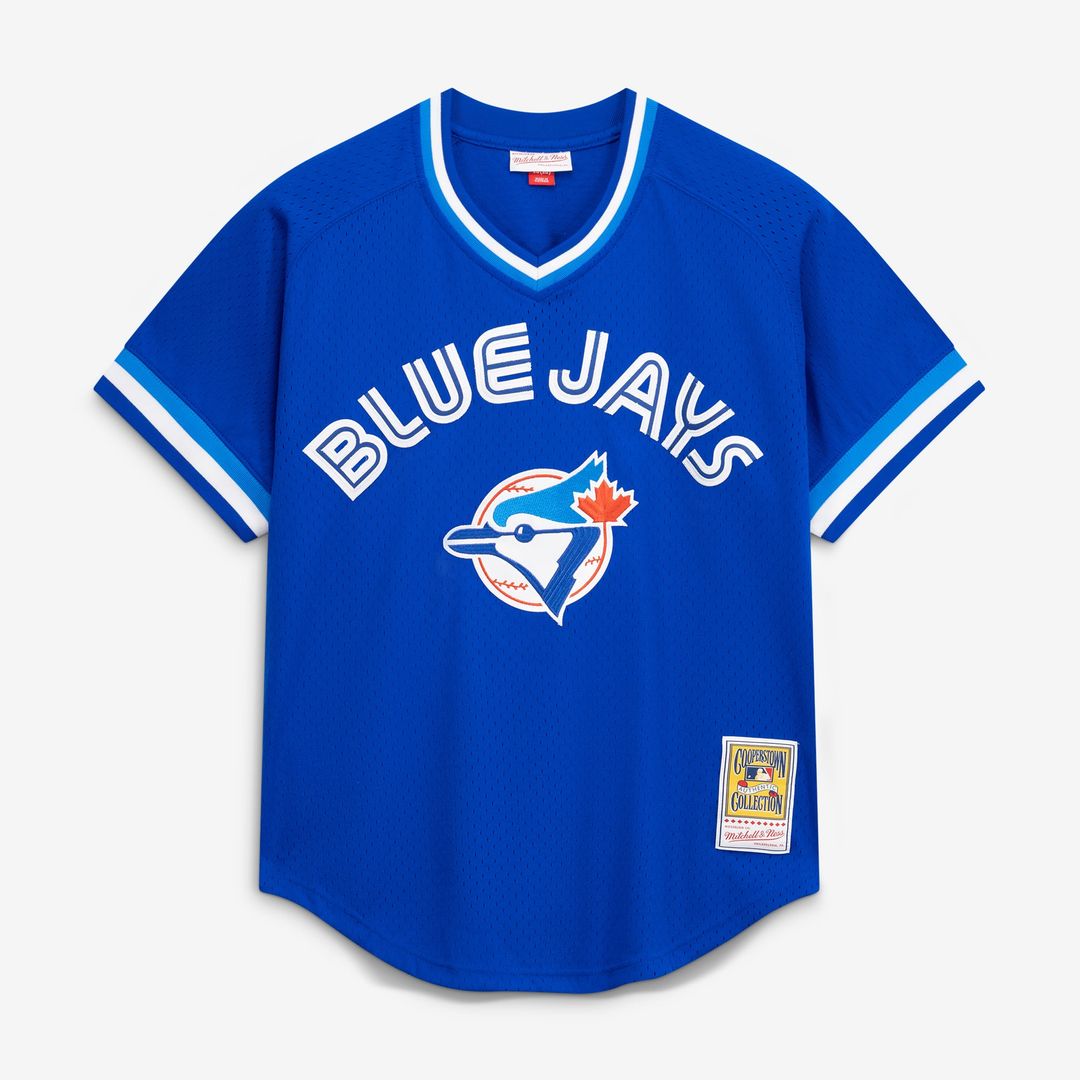 Men's Toronto Blue Jays Joe Carter Royal Batting Practice MLB Baseball Jersey - view 2