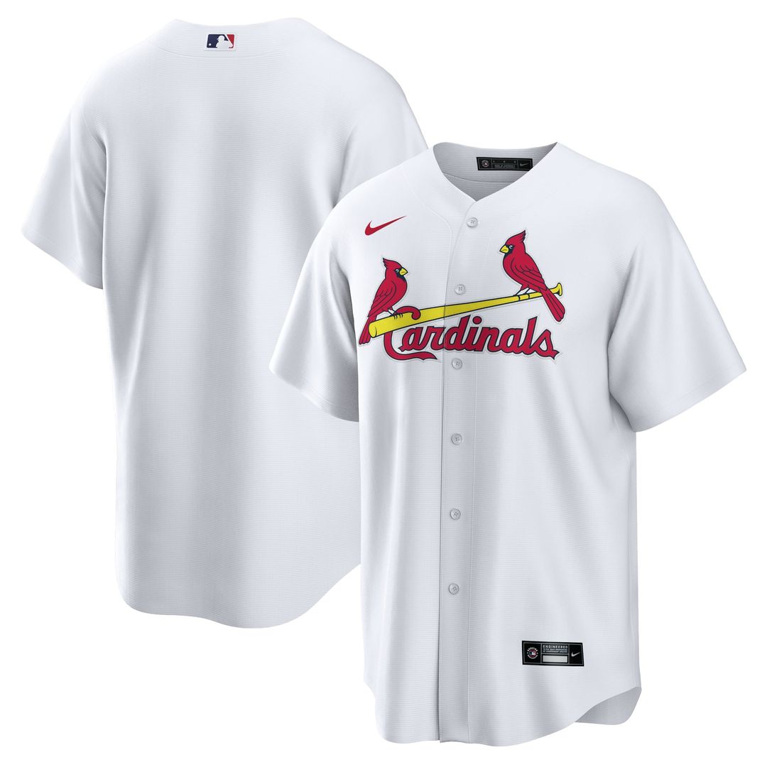 Men's St. Louis Cardinals White Home Replica MLB Baseball Jersey - view 1