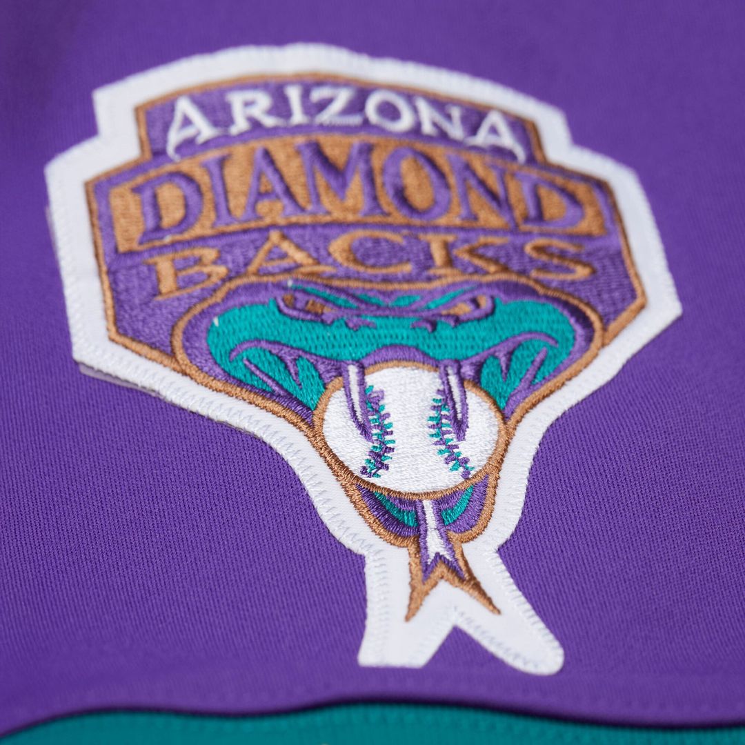 Men's Arizona Diamondbacks Randy Johnson Purple 2000 Throwback MLB Baseball Jersey - view 19
