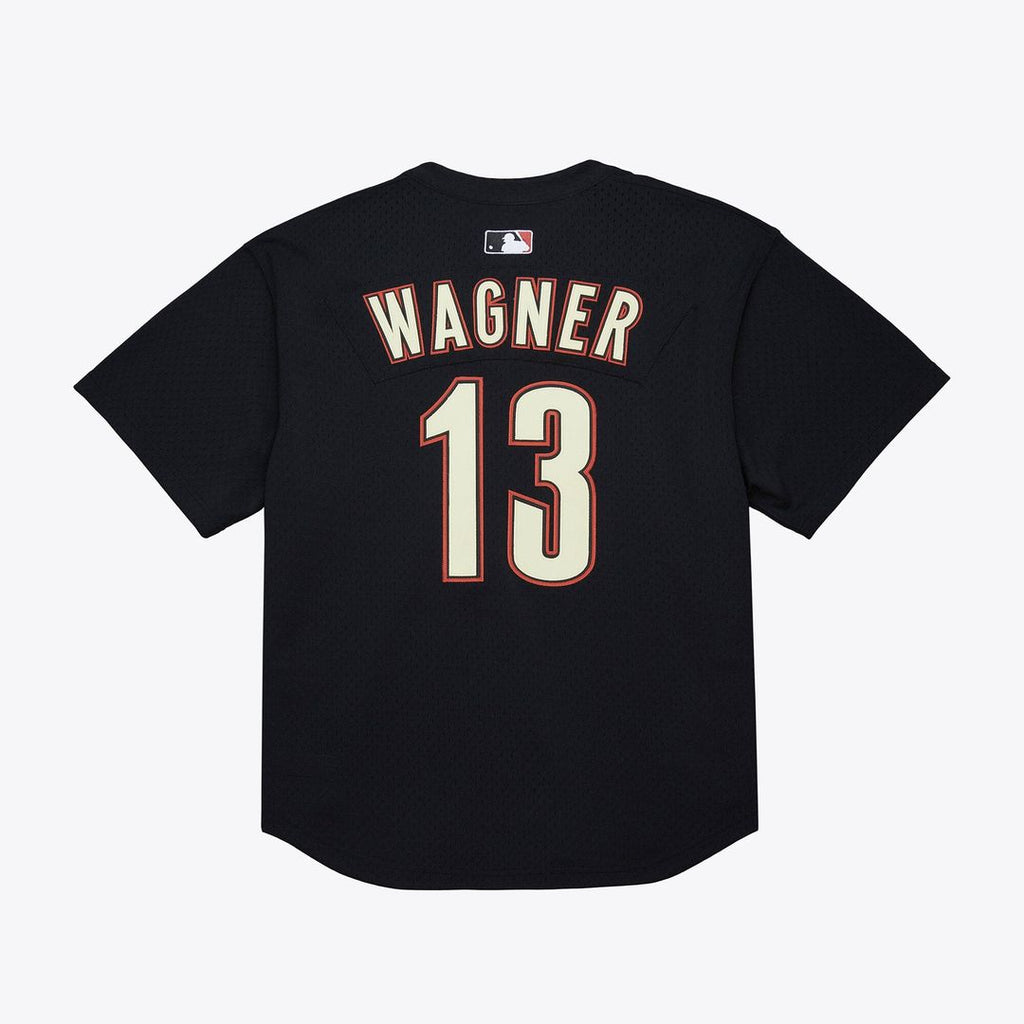 Men's Houston Astros Billy Wagner Black Batting Practice MLB Baseball Jersey - view 2
