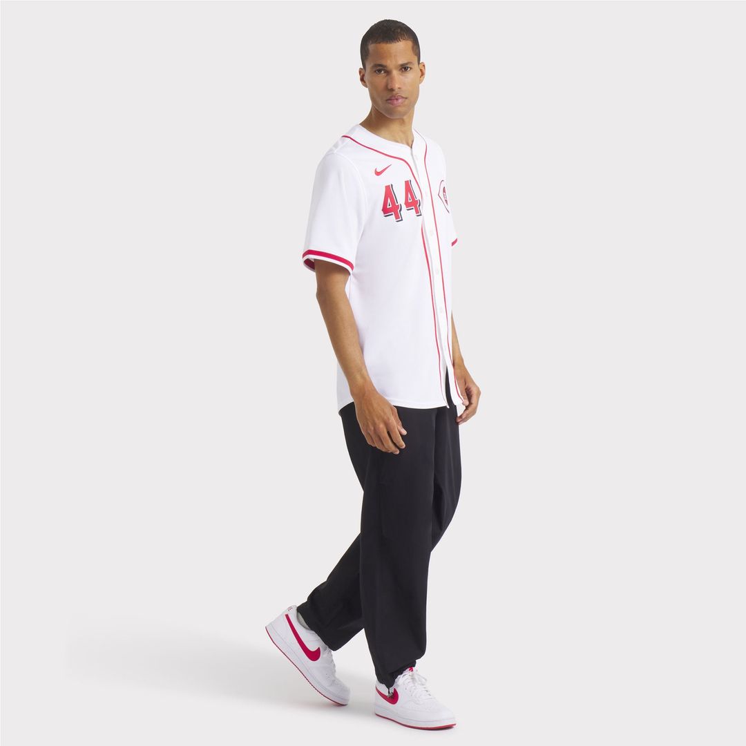 Men's Cincinnati Reds Elly De La Cruz White Home Limited MLB Baseball Jersey - view 22