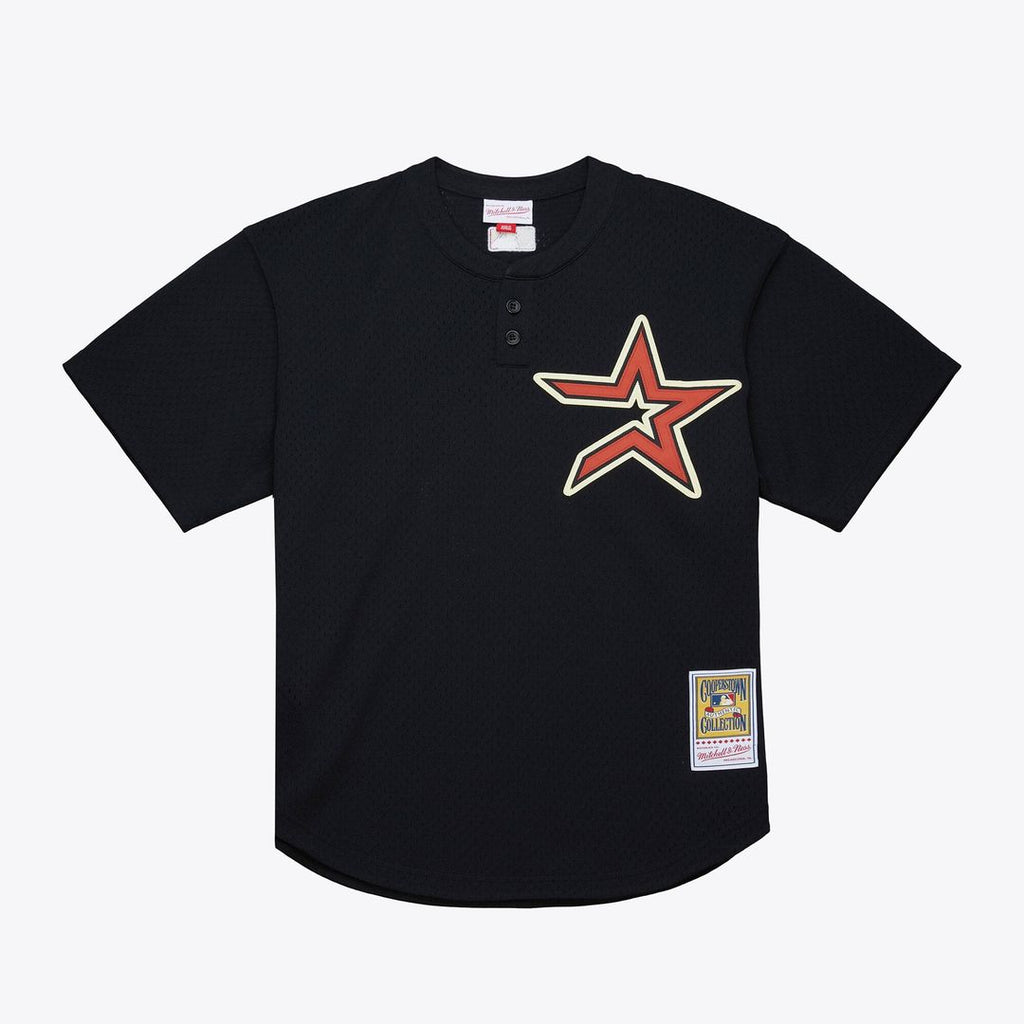 Men's Houston Astros Billy Wagner Black Batting Practice MLB Baseball Jersey - view 1