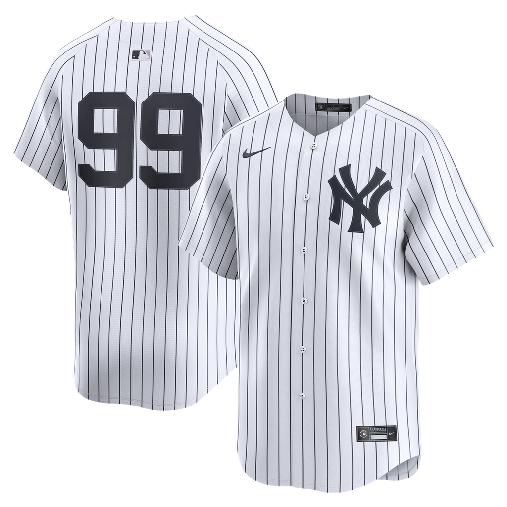 Men's New York Yankees Aaron Judge White Home Limited MLB Baseball Jersey - view 1