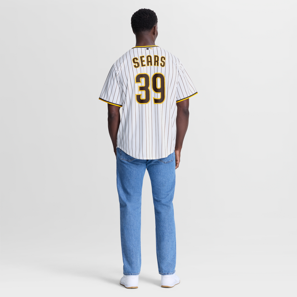 Men's San Diego Padres JP Sears White Home Replica MLB Baseball Jersey - view 3