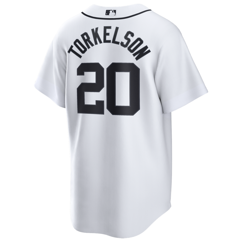 Men's Detroit Tigers Spencer Torkelson White Home Replica MLB Baseball Jersey - view 3