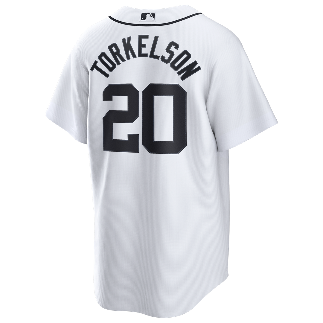 Men's Detroit Tigers Spencer Torkelson White Home Replica MLB Baseball Jersey - view 3
