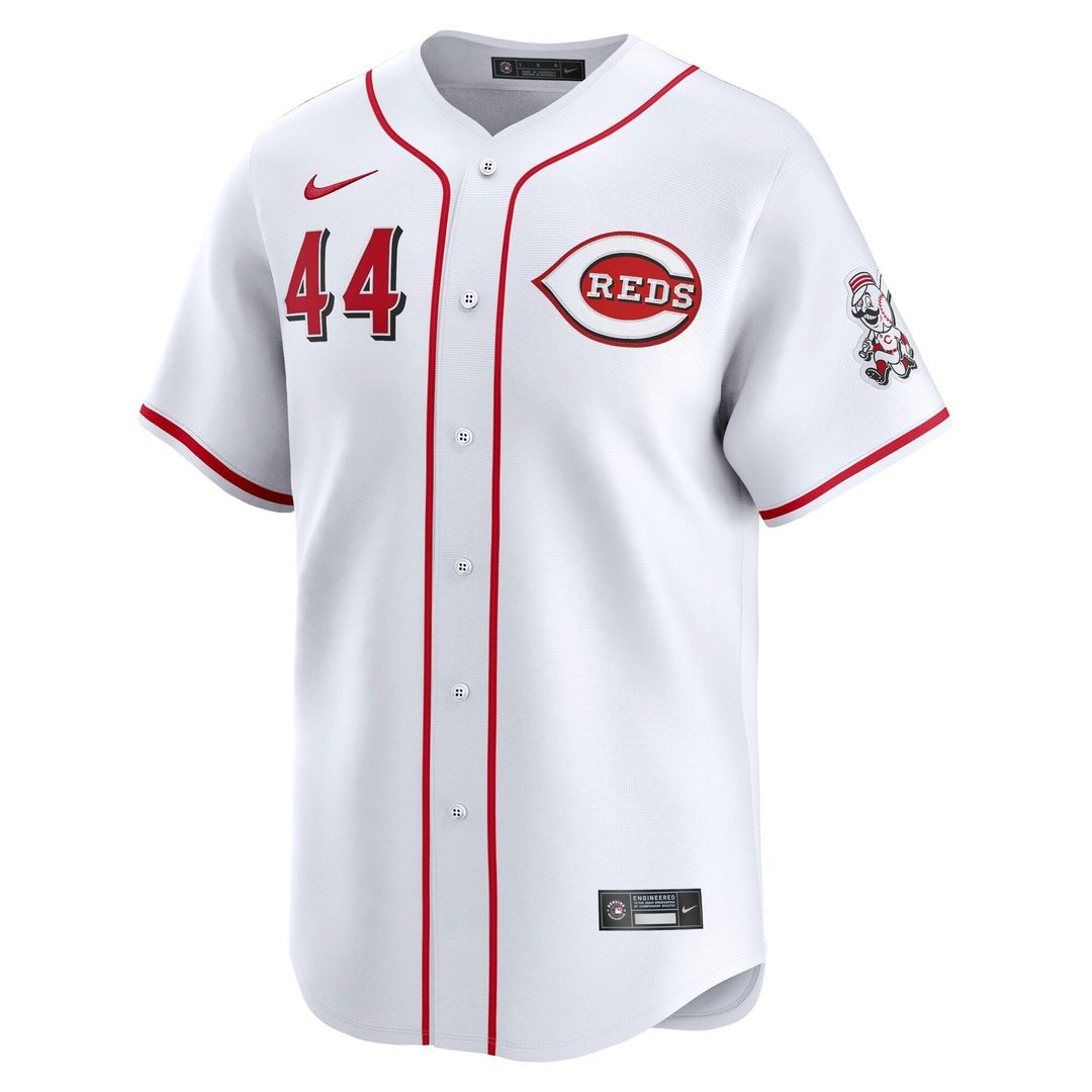 Men's Cincinnati Reds Elly De La Cruz Gray Road Limited MLB Baseball Jersey - view 9
