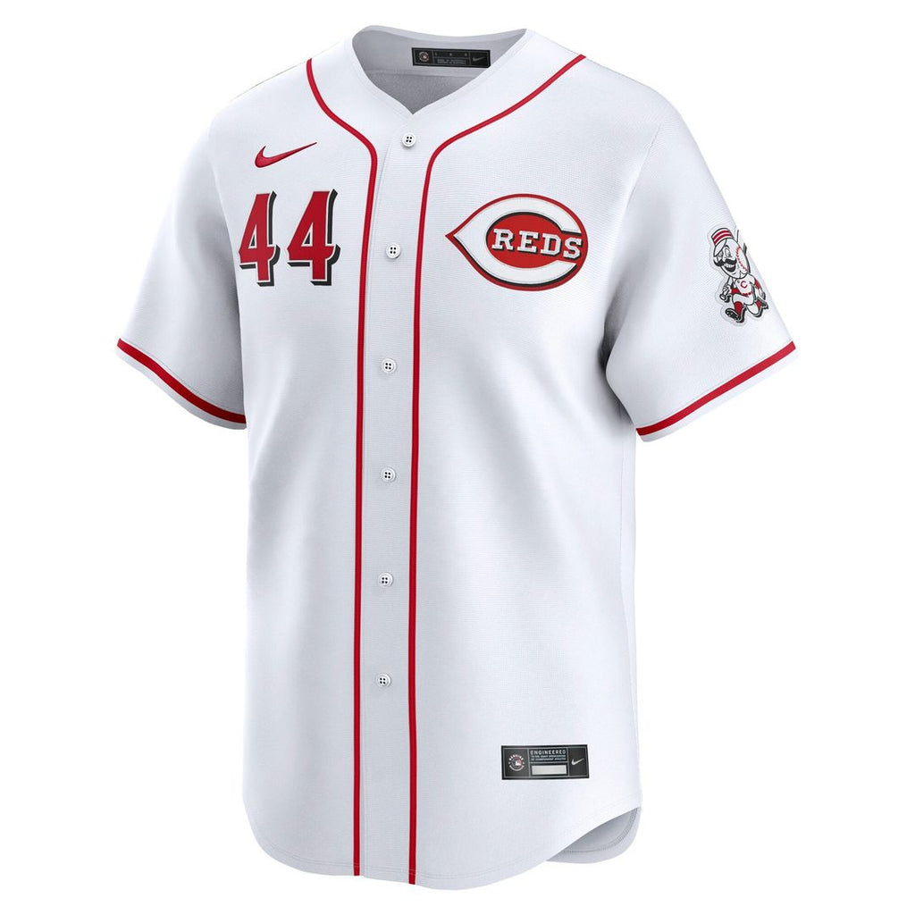 Men's Cincinnati Reds Elly De La Cruz White Home Limited MLB Baseball Jersey - view 17