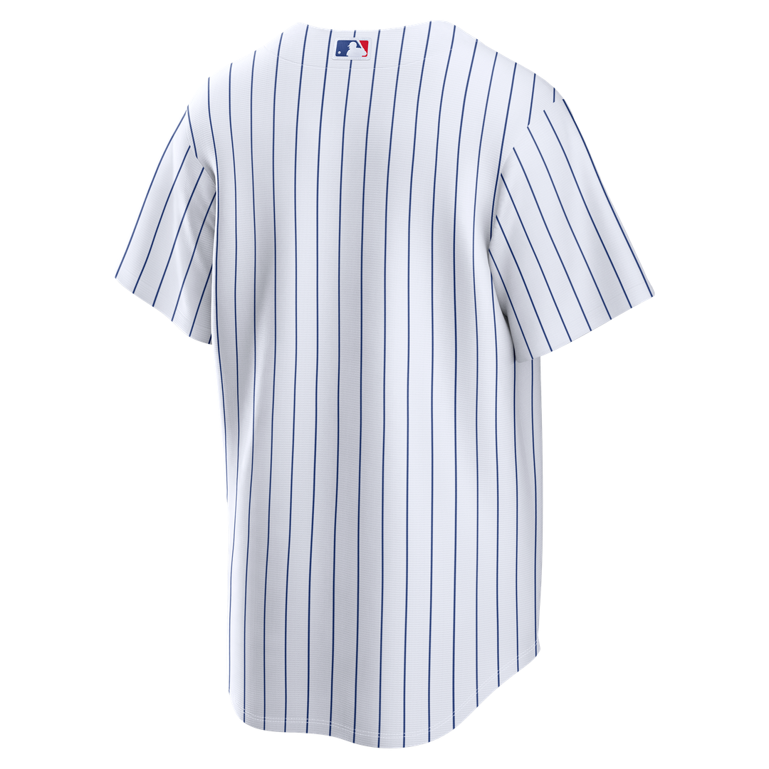 Men's Chicago Cubs White Home Replica MLB Baseball Jersey - view 3