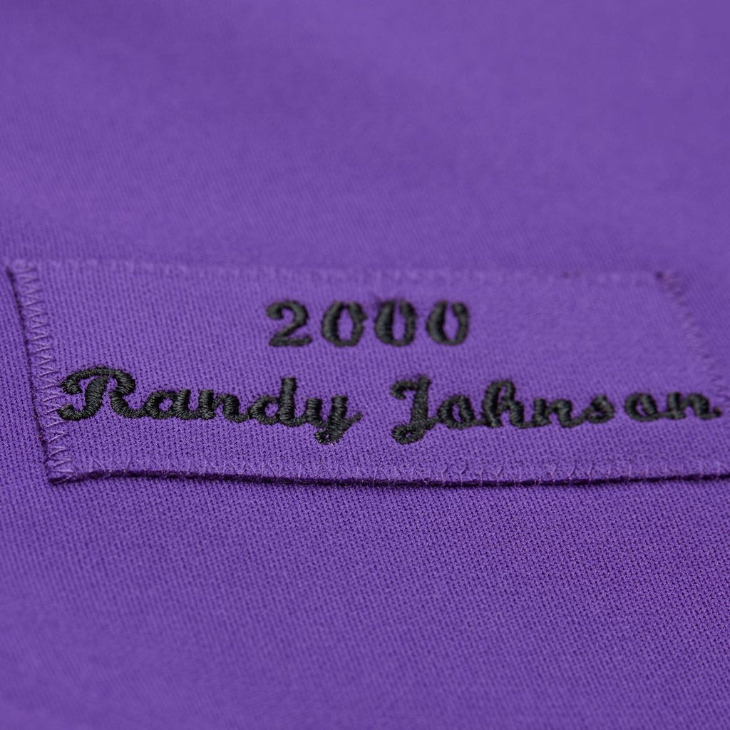 Men's Arizona Diamondbacks Randy Johnson Black 2001 MLB Baseball Jersey - view 21