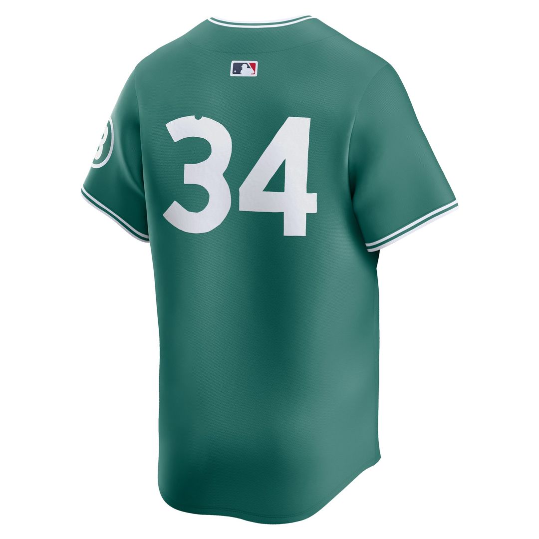 Men's Boston Red Sox David Ortiz Green 2025 City Connect Limited MLB Baseball Jersey - view 3
