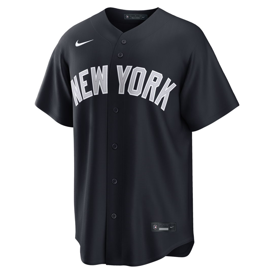 Men's New York Yankees Jazz Chisholm Jr. Navy Alternate Replica MLB Baseball Jersey - view 2