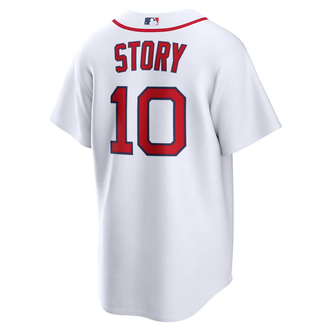 Men's Boston Red Sox Trevor Story White Home Replica MLB Baseball Jersey - view 3